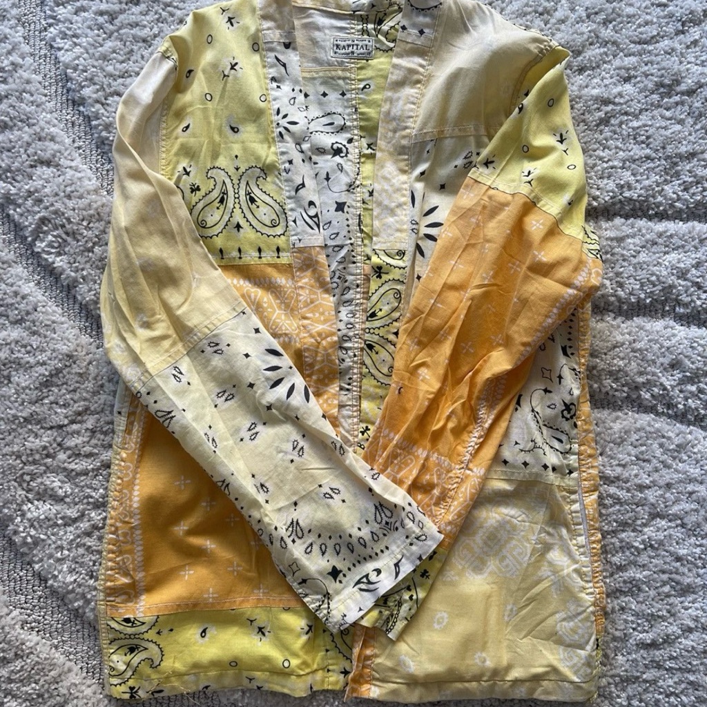 Kapital Kountry Yellow And Orange Kimono